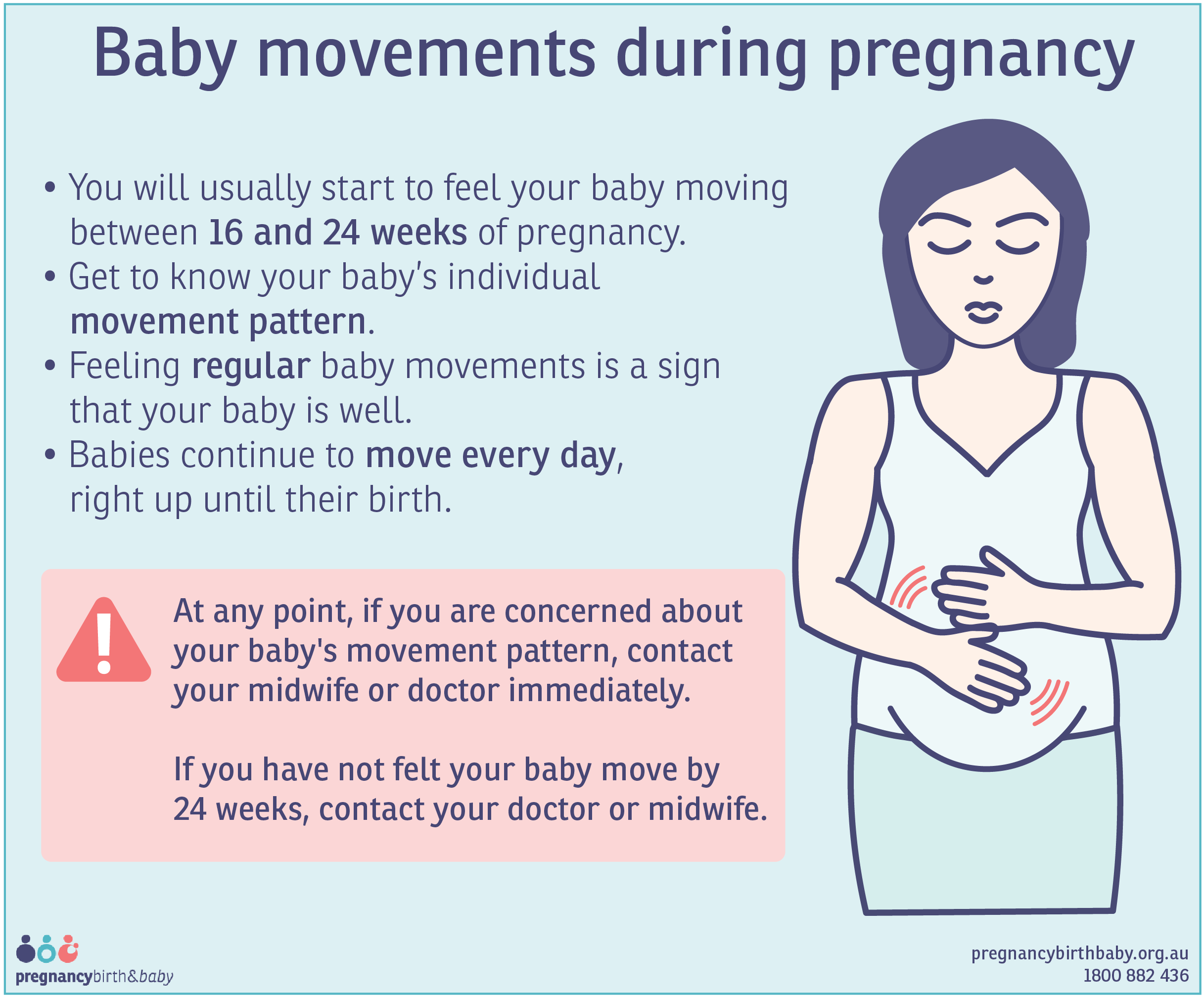Baby movements during pregnancy